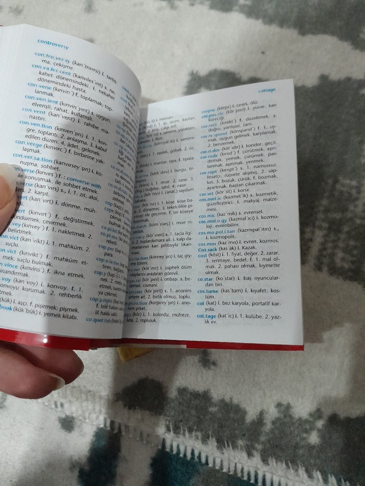 Redhouse İngilizce-Türkçe Cep Sözlüğü - Görsel 2