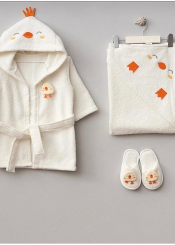 Bebek Bornoz Set - Görsel 3