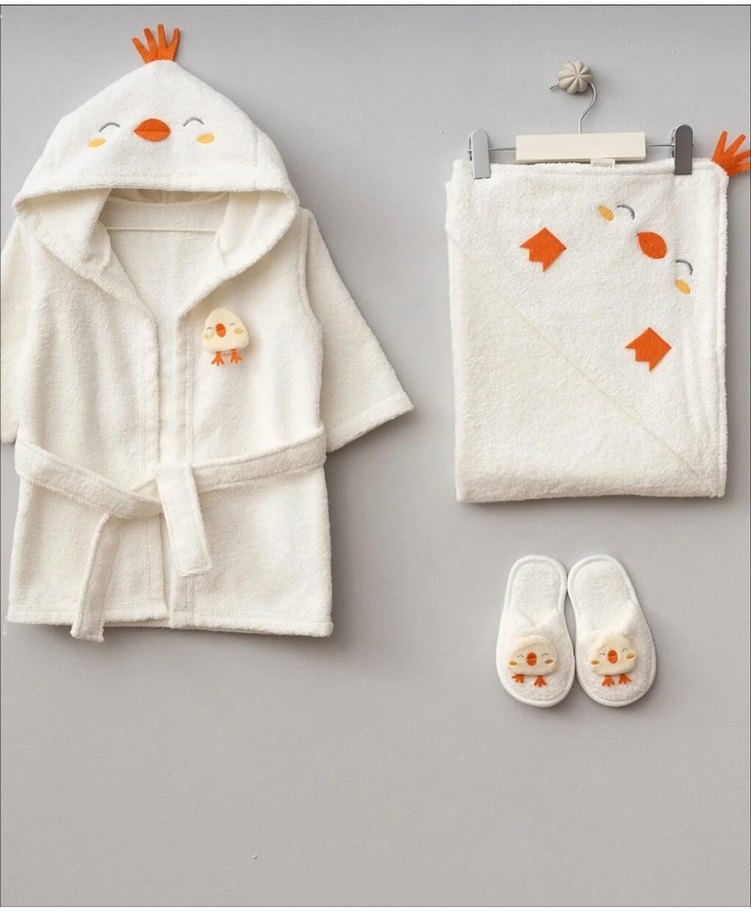 Bebek Bornoz Set - Görsel 3