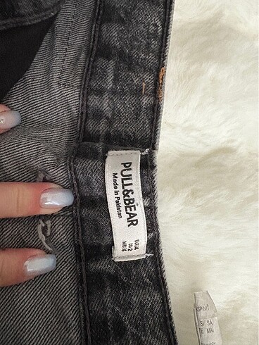 Pull and Bear mini kot şort