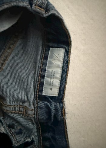 36 Beden mavi Renk Zara Denim Kadın Jean