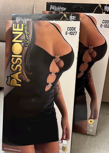 Siyah Parlak Seksi Mini Elbise - Görsel 2