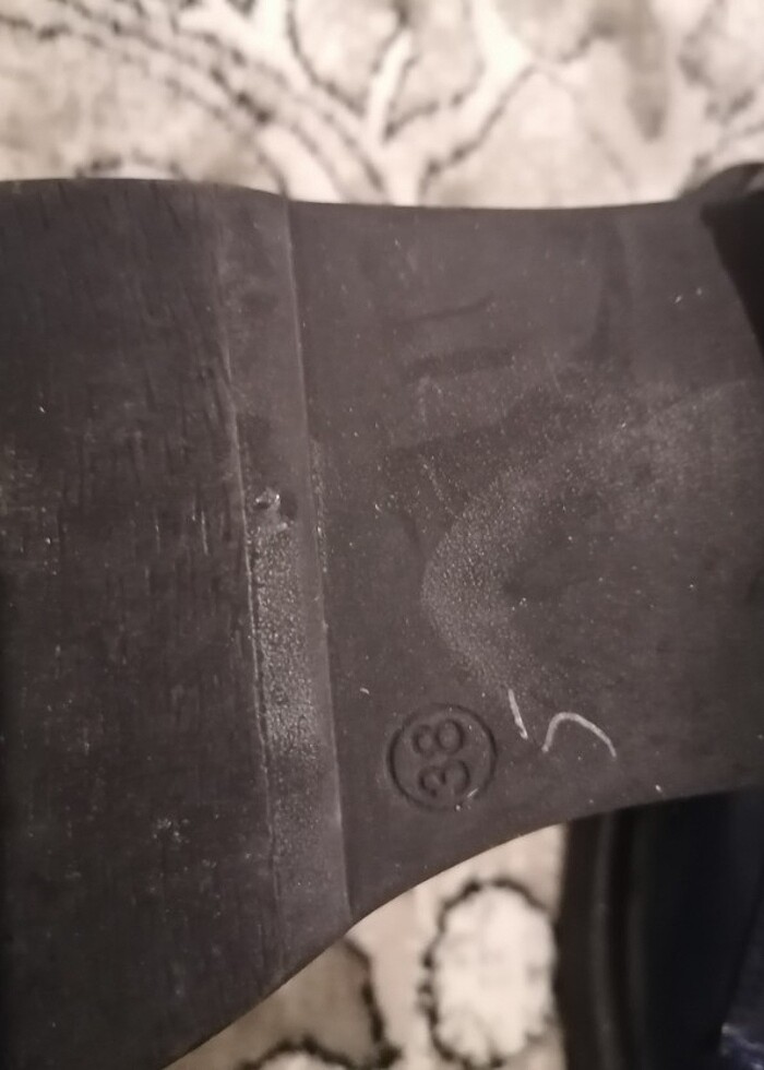 Bayan lacivert kundura - Görsel 2