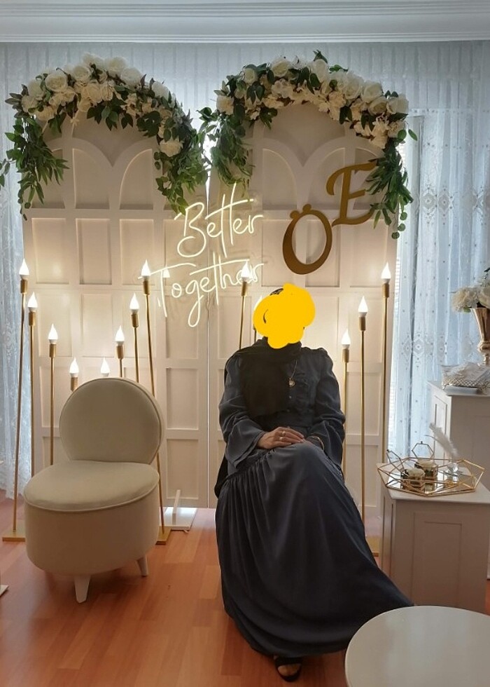 Uzun şifon elbise - Görsel 2