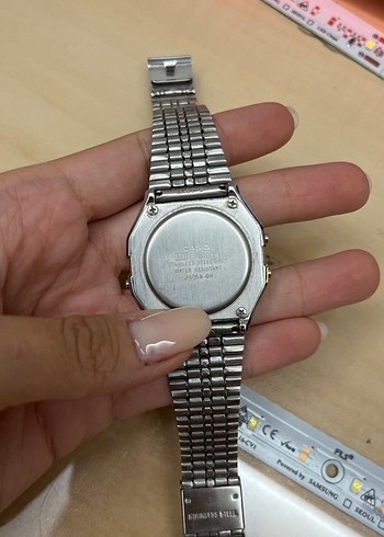 Casio Gri Klasik Casio Kadın Saati