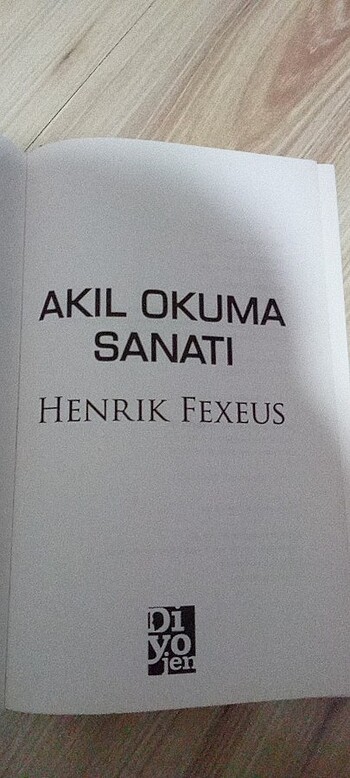  Beden Akıl okuma sanatı henrik fexeus temiz kullanilmamis