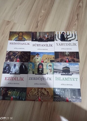 Dünya dinleri kitap seti