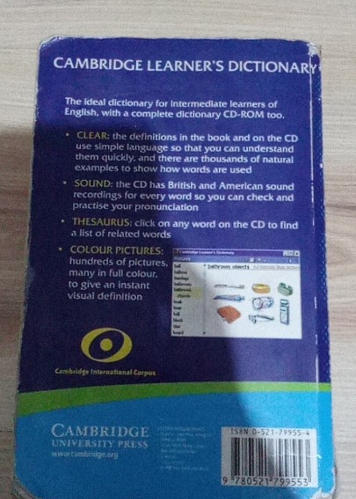 Cambridge learner's dictionary - Görsel 2