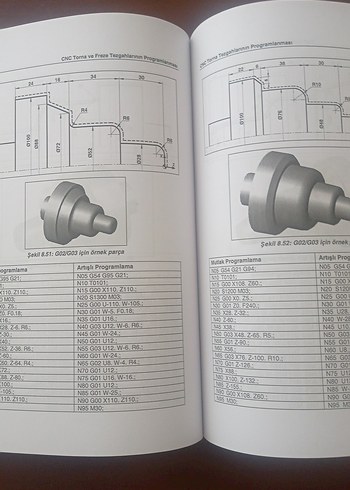 CNC Torna ve Freze Tezgahlarının Programlanması Kitabı - Görsel 3