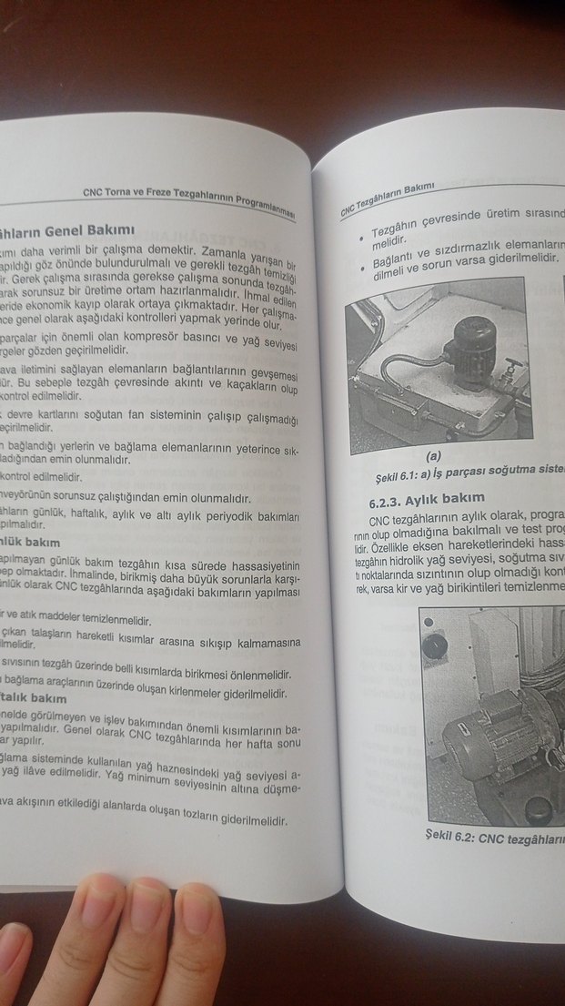 CNC Torna ve Freze Tezgahlarının Programlanması Kitabı - Görsel 2