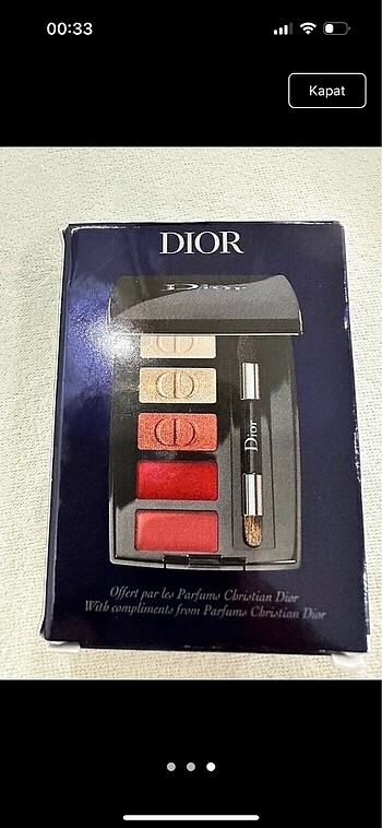 Beden DIOR makyaj