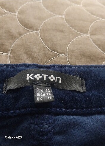 40 Beden Koton kadife pantolon