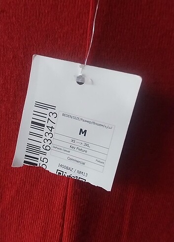 m Beden kırmızı Renk Triko bluz
