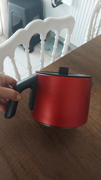  Beden bordo Renk Metal demlik