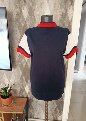 Düğmeli Lacivert Erkek Polo Tişört - Görsel 3