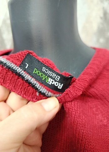 Triko Yuvarlak Yaka Kazak - Görsel 5