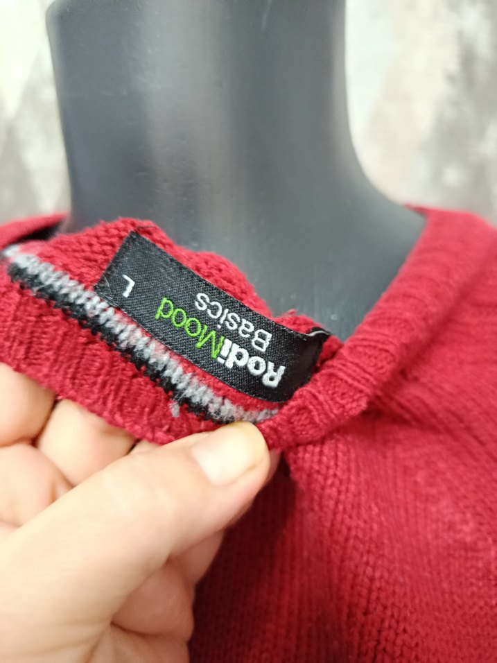 Triko Yuvarlak Yaka Kazak - Görsel 5