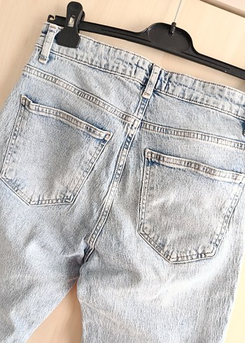 Mavi Erkek Bol Kesim Denim Pantolon - Görsel 3