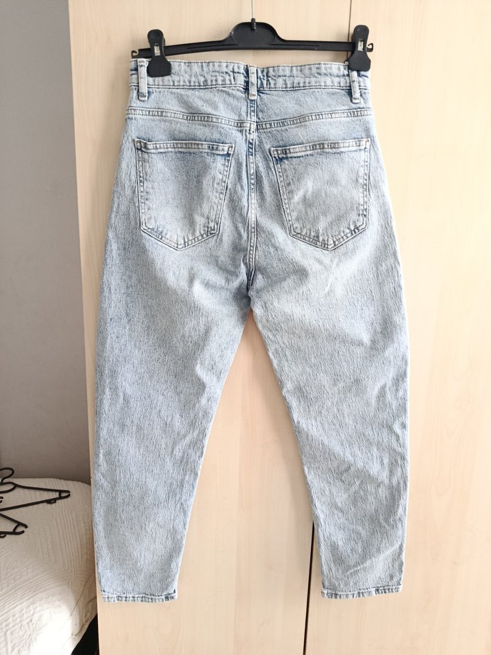 Mavi Erkek Bol Kesim Denim Pantolon - Görsel 2