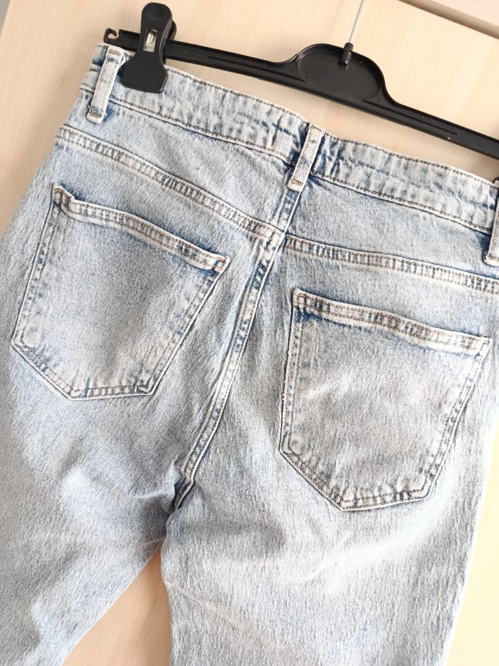 Mavi Erkek Bol Kesim Denim Pantolon - Görsel 3