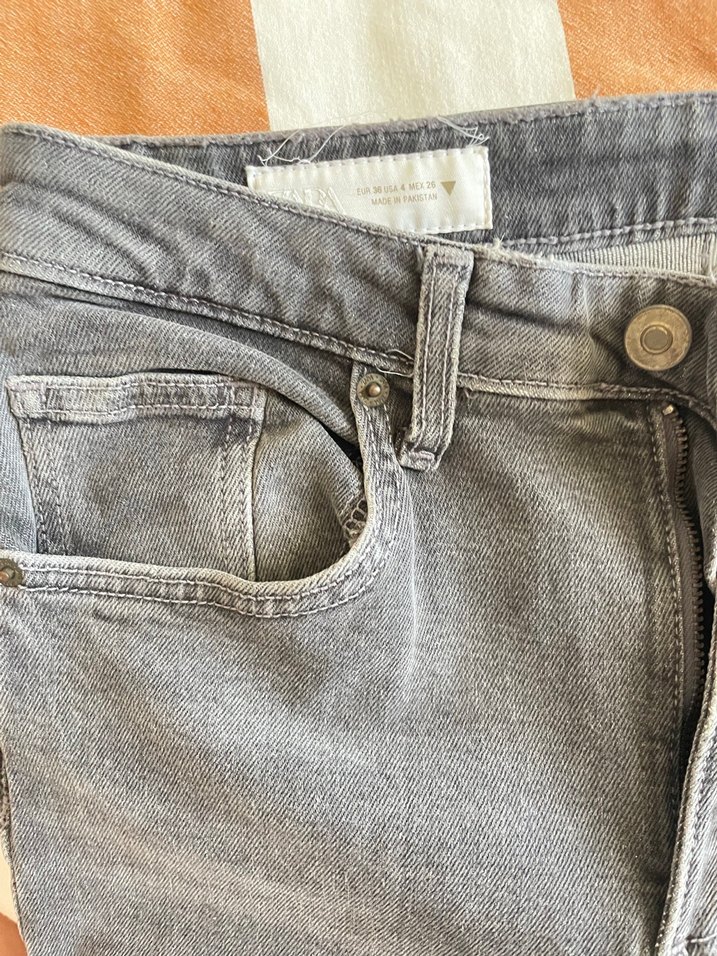 Koyu Gri Denim Jean — görsel 3/4