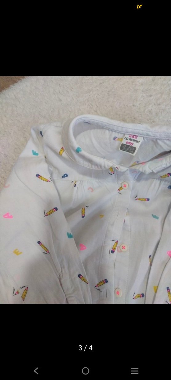 kız çocuk gömlek - Görsel 2