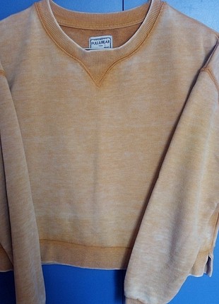 s Beden camel Renk pullandbear sweat
