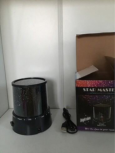 Star Master yazılı yıldız yansımalı led