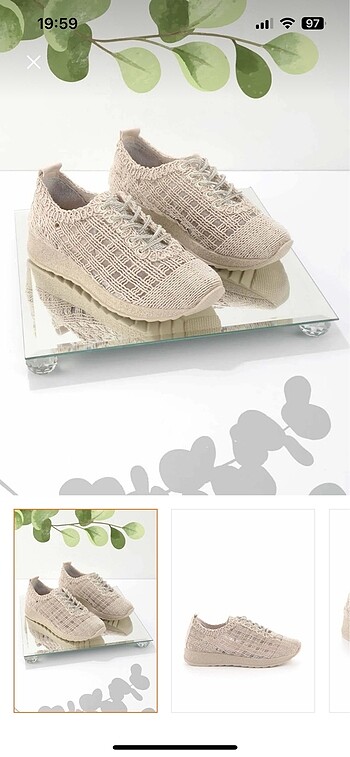 casual kadın bej yazlık spor ayakkabı