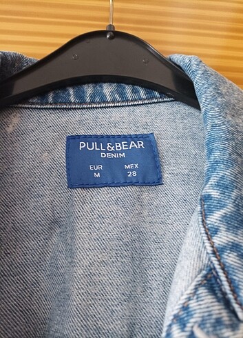 pull & bear kadın kot ceket