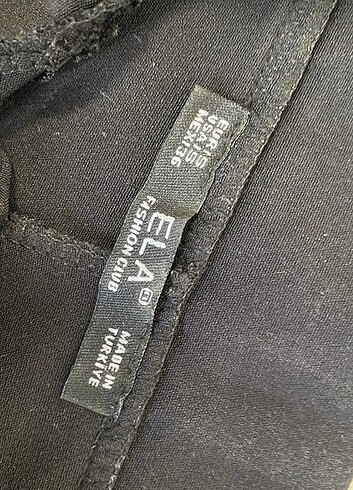 H&M Siyah ve kahverengi şort 