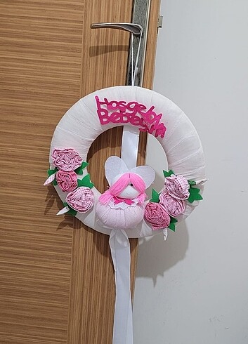 Bebek kapı süsü 