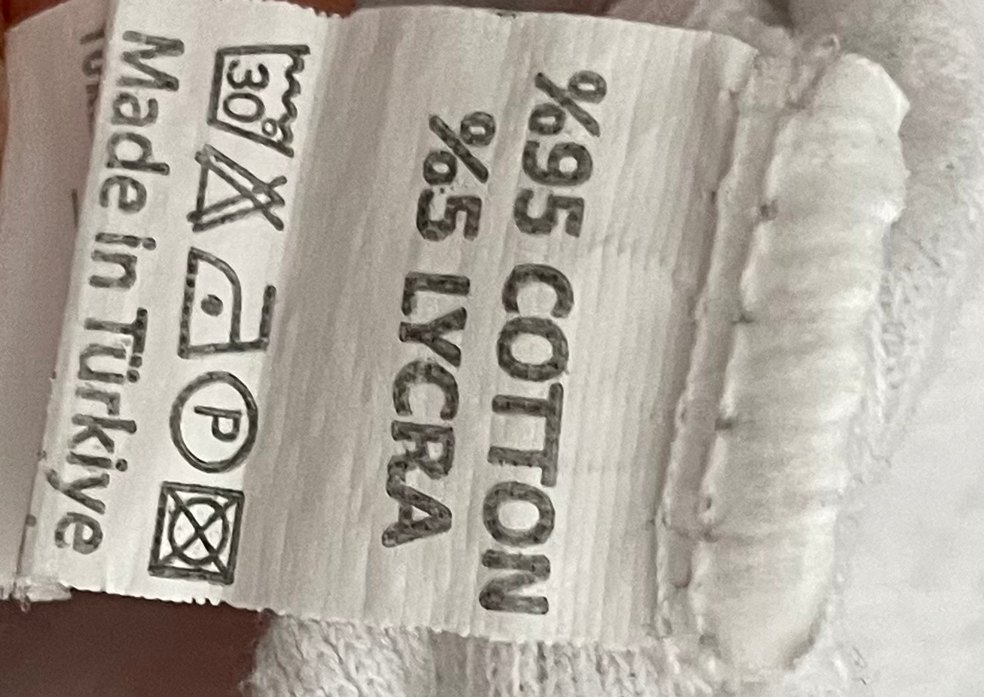 Düğmeli Kısa Kollu Beyaz Tişört - Görsel 3