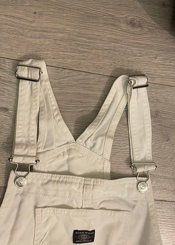 Beyaz Kadın Tulum - Görsel 5