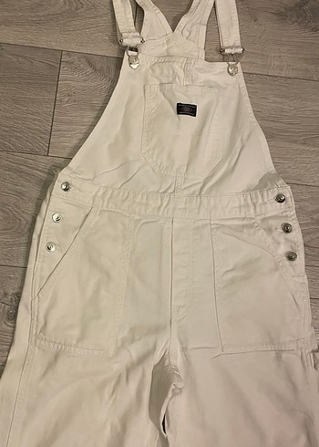 Beyaz Kadın Tulum - Görsel 3