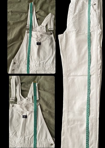 Beyaz Kadın Tulum - Görsel 11