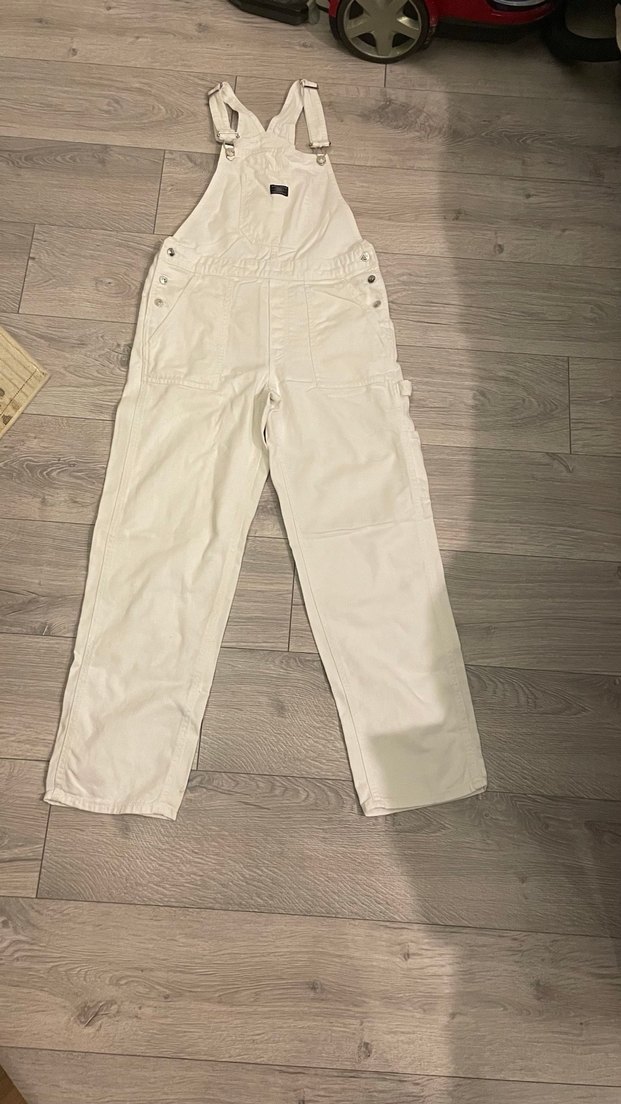 Beyaz Kadın Tulum - Görsel 2