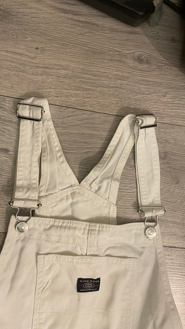 Beyaz Kadın Tulum - Görsel 5