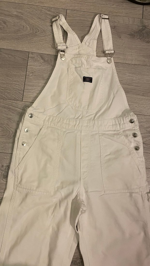 Beyaz Kadın Tulum - Görsel 3