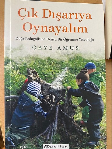 Çık dışarıya oynayalım kitabı