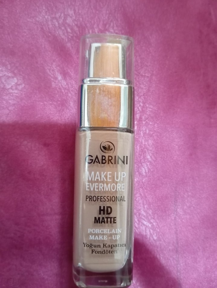 Gabrini HD Matte Fondöten - Açık Bej - Görsel 2