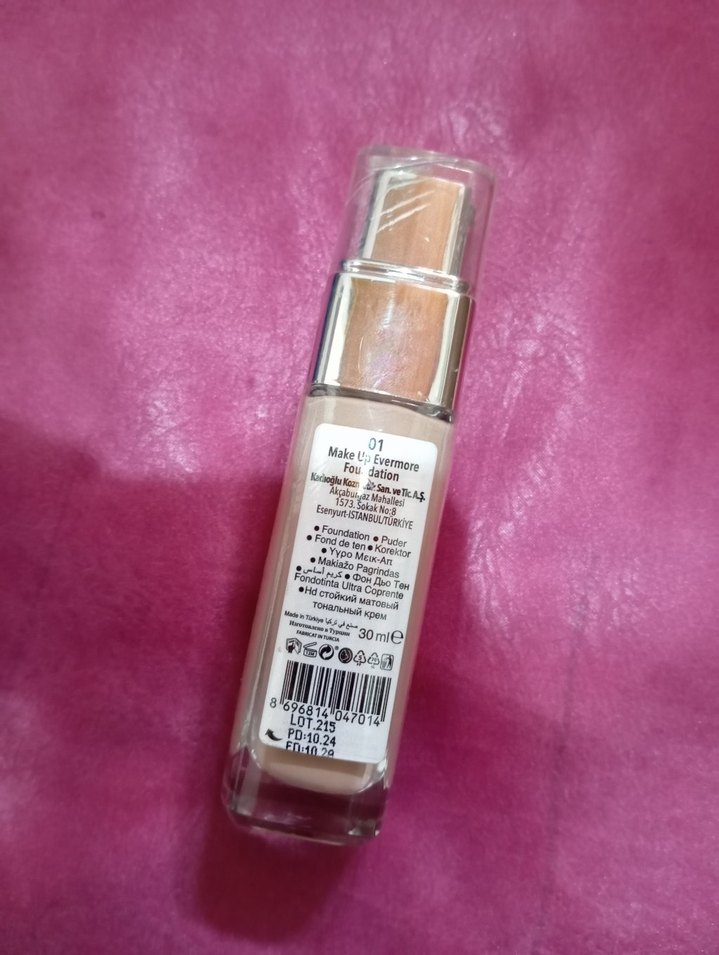 Gabrini HD Matte Fondöten - Açık Bej - Görsel 3