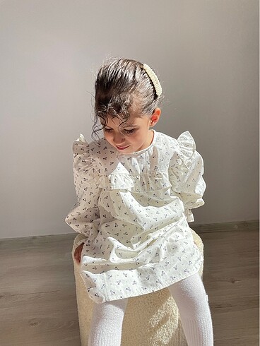 Zara elbise 3/4 yaş 104 sadece iki defa giyildi