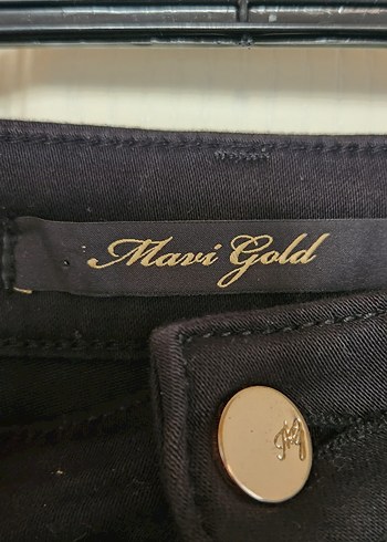 Mavi Siyah Kemerli Kadın Denim Mini Şort