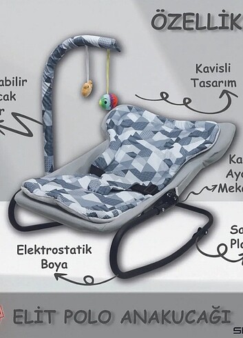 diğer Beden gri Renk Elit polo anakucağı