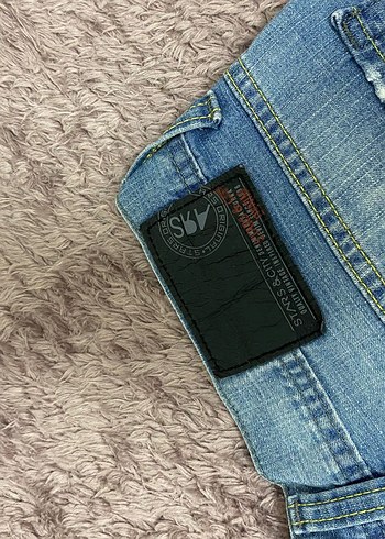 düşük bel vintage jorts - Görsel 4