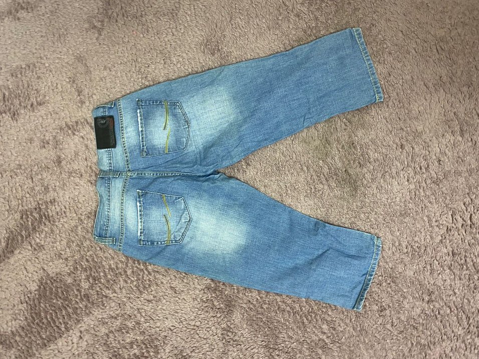 düşük bel vintage jorts - Görsel 3