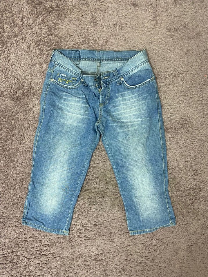 düşük bel vintage jorts - Görsel 2