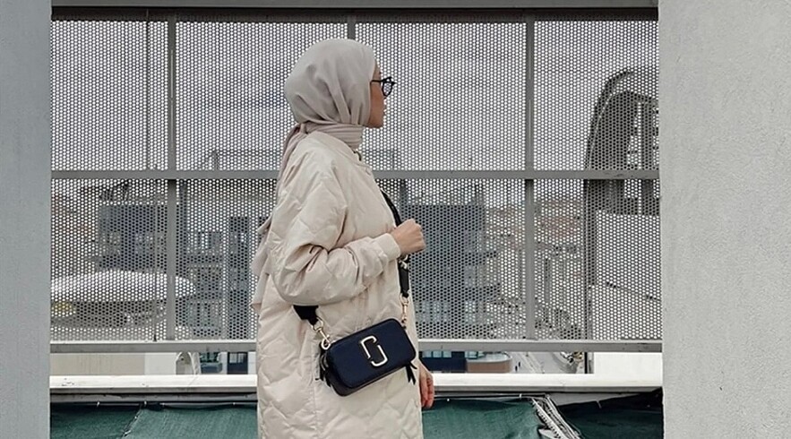 Kapitone su geçirmez yağmurluk mont