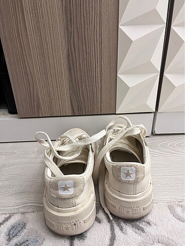 37 Beden çeşitli Renk converse chuck serisi krem spor ayakkabı